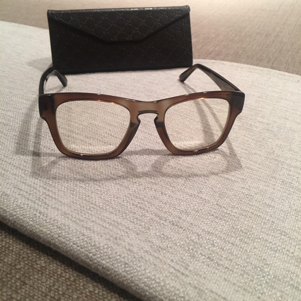 Gucci Authentic Clear Glasses